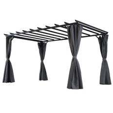 PIODE PERGOLA GRÅ 360 x 303 cm