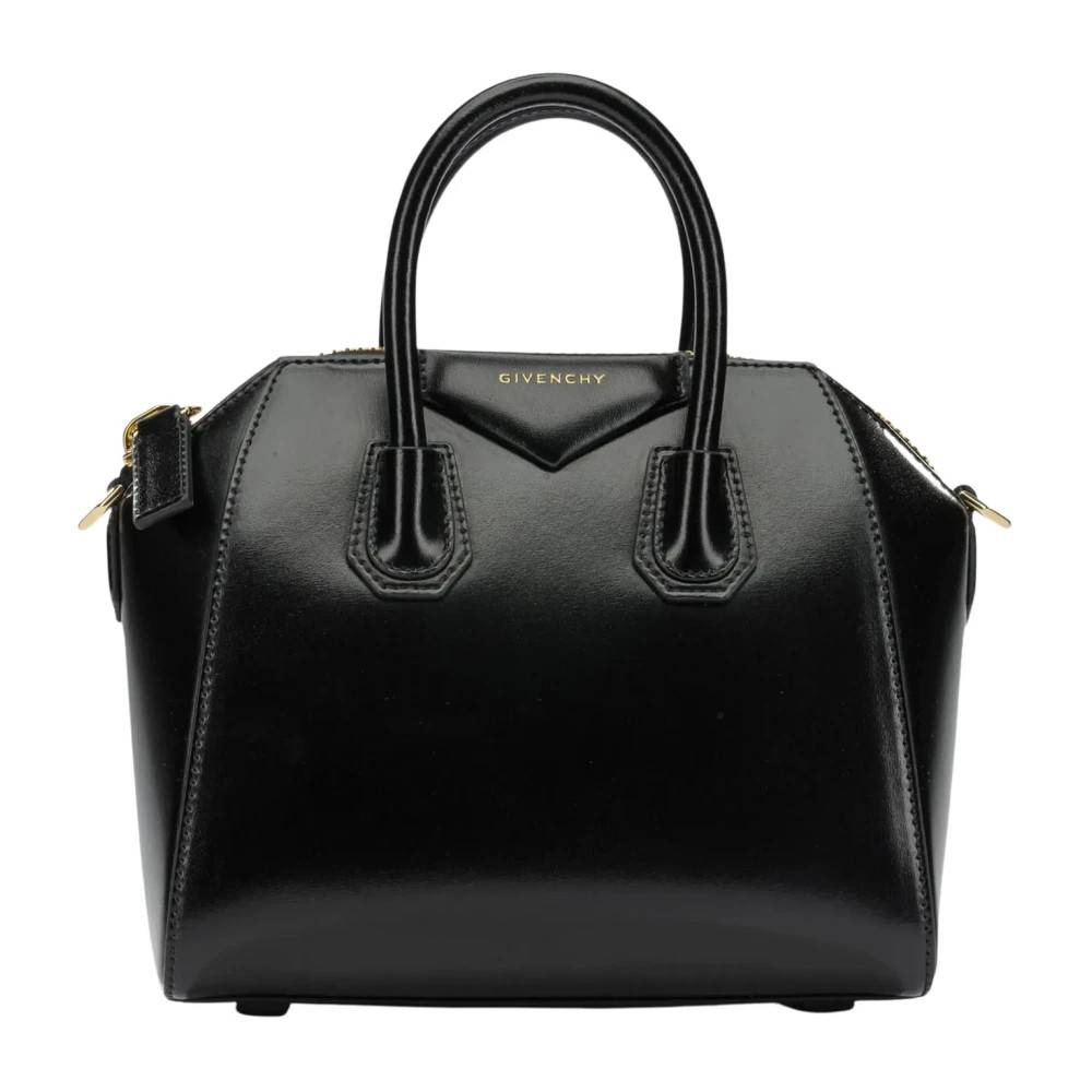 Givenchy Mini Antigona Taske - Tasker - Dame - Sort - ONE SIZE - Uld