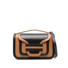 Pierre Hardy, Tasker , Dame, Brun, ONE SIZE, Uld, Brun/sort læder skuldertaske