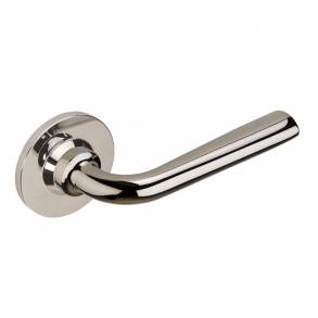 Dørhåndtag - Indendørs / Udendørs - Blank nikkel 113 mm (P6052)