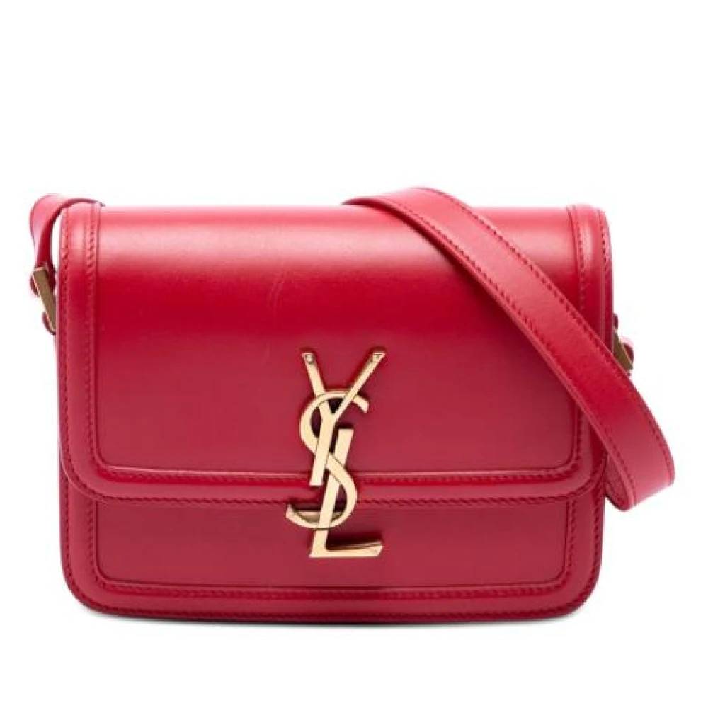 Yves Saint Laurent Vintage - Pre-owned Solferino Axelremsväska Vintage - Dam - ONE Size - Läder