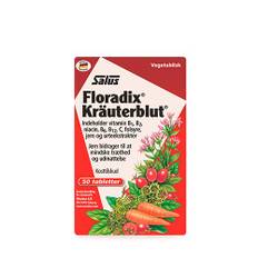 Floradix Kräuterblut Urte-jern - 50 tab.