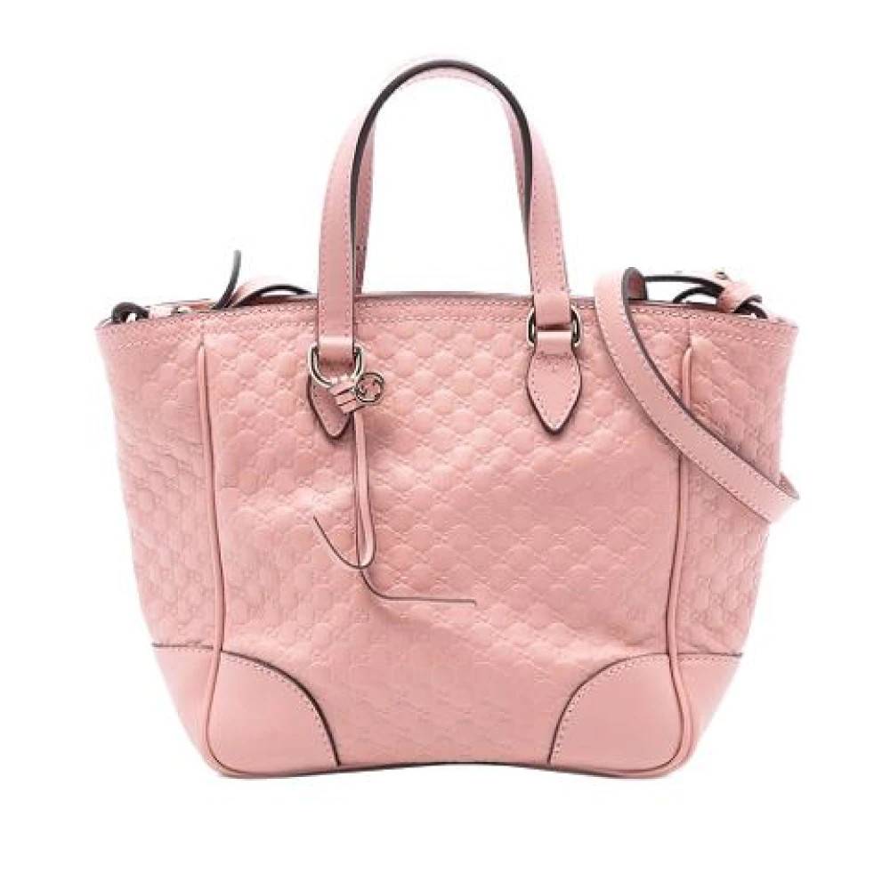 Gucci Vintage Pre-owned Bree - Vintage - Dame - Lyserød - ONE SIZE - Læder