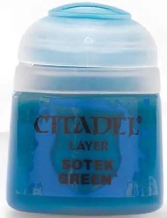 Warhammer Colour Sotek Green Layer Paint