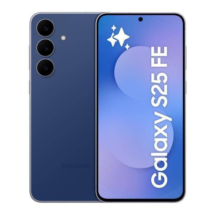 SAMSUNG Galaxy S25 FE AI Smartphone 256 GB Midnattsblå
