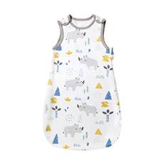 Mosebears Baby Sovsäck Sommar söt Djur Tecknad Tvättbar filt 1,0 Tog för Flickor och Pojkar Bärbar filt ärmlös Sovsäck (Noshörning, XL(18-24 månader))