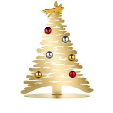 Alessi - Bark fo Christmas julgransprydnad (30 cm) - unisex - stål/porslin - one size - Guldfärgad