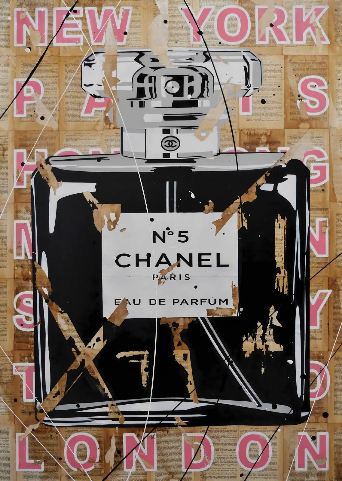 Poster - Chanel No. 5 Konst
