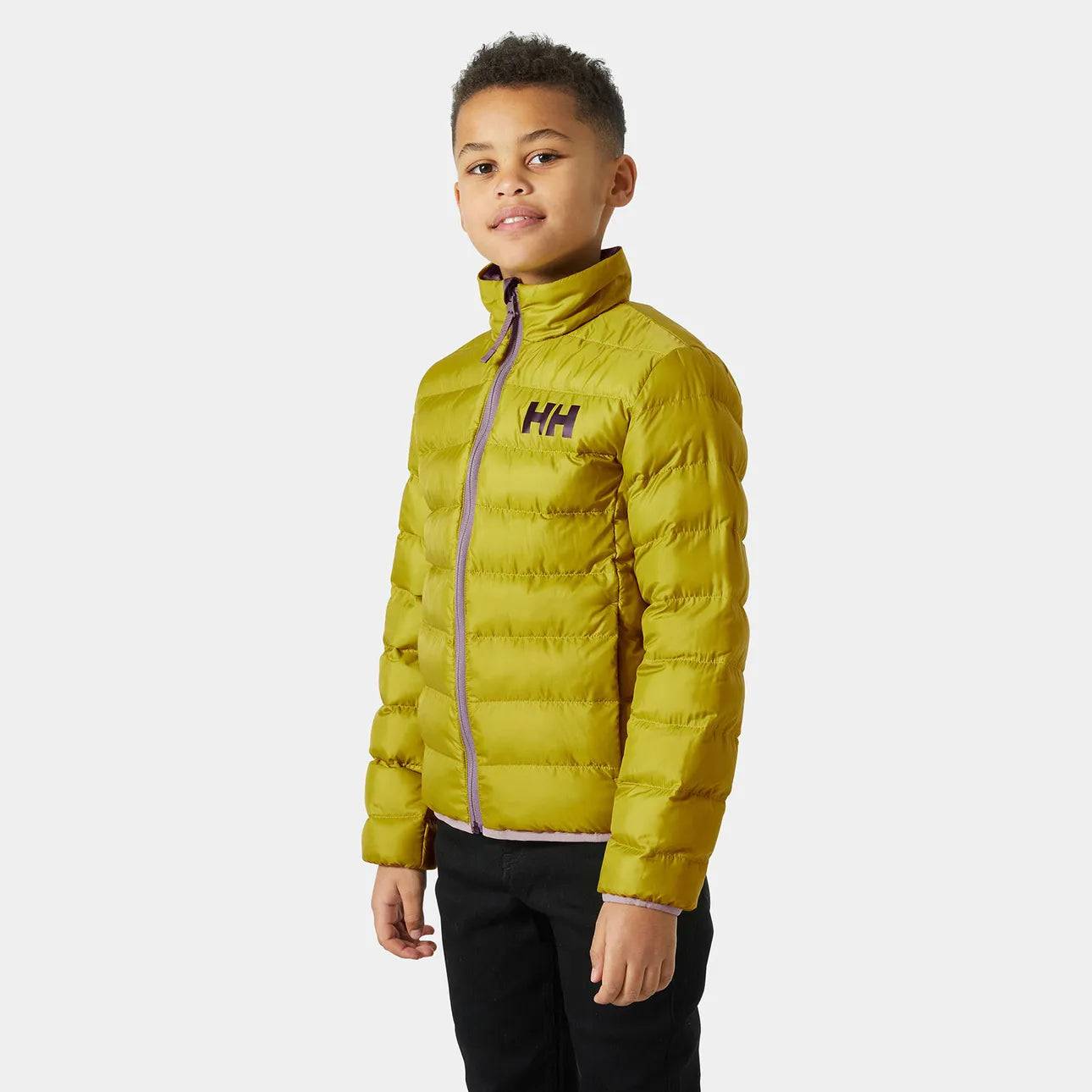 Helly Hansen Juniors’ Marka Insulator Jacket Jakke Børn - Bright Moss / 128 cm / 8 år
