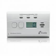 KIDDE Kohlenmonoxidmelder CO-Alarm X10-D.2 Großes Display mit Lithium-Langzeitbatterie 13777