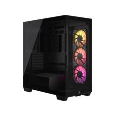 Corsair 3500X ARGB Mid-Tower PC Case, ATX, TG - Svart