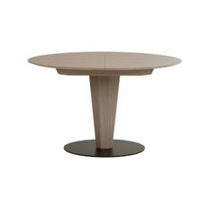 Stressless® Bordeaux rundt søjlespisebord inkl. tillægsplade (Ø125 x H74 cm, Lakeret eg)
