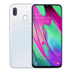 Samsung Galaxy A40 64 GB / Utmärkt skick / Vit