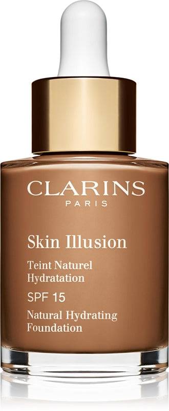 Clarins Skin Illusion Natural Hydrating Foundation fondotinta idratante illuminante SPF 15 colore 115 30 ml