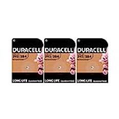 3X Duracell 392/384 SR41 med silveroxid (3 blister med 1 batteri) 3 batterier