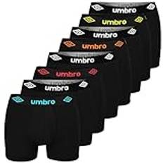 UMBRO Boxershorts För Herr i Bomull Set 8-Pack XXL | Bekväma, mjuka, sköna kalsonger för herr | Briefs Herrunderkläder, Skönaste Kalsongerna, Storpack Kalsonger Flerpack, Herrkläder, Underkläder Herr