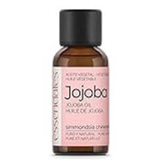 Essenciales - Jojoba vegetabilisk olja, 100% ren och naturlig, 30 ml | Vegetabilisk olja Simmondsia Chinensis, 1: a kalla tryck