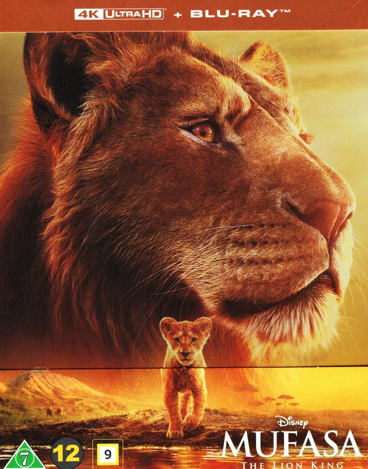 Mufasa: The Lion King (Limited Edition Steelbook) (4K Ultra HD + Blu-ray)