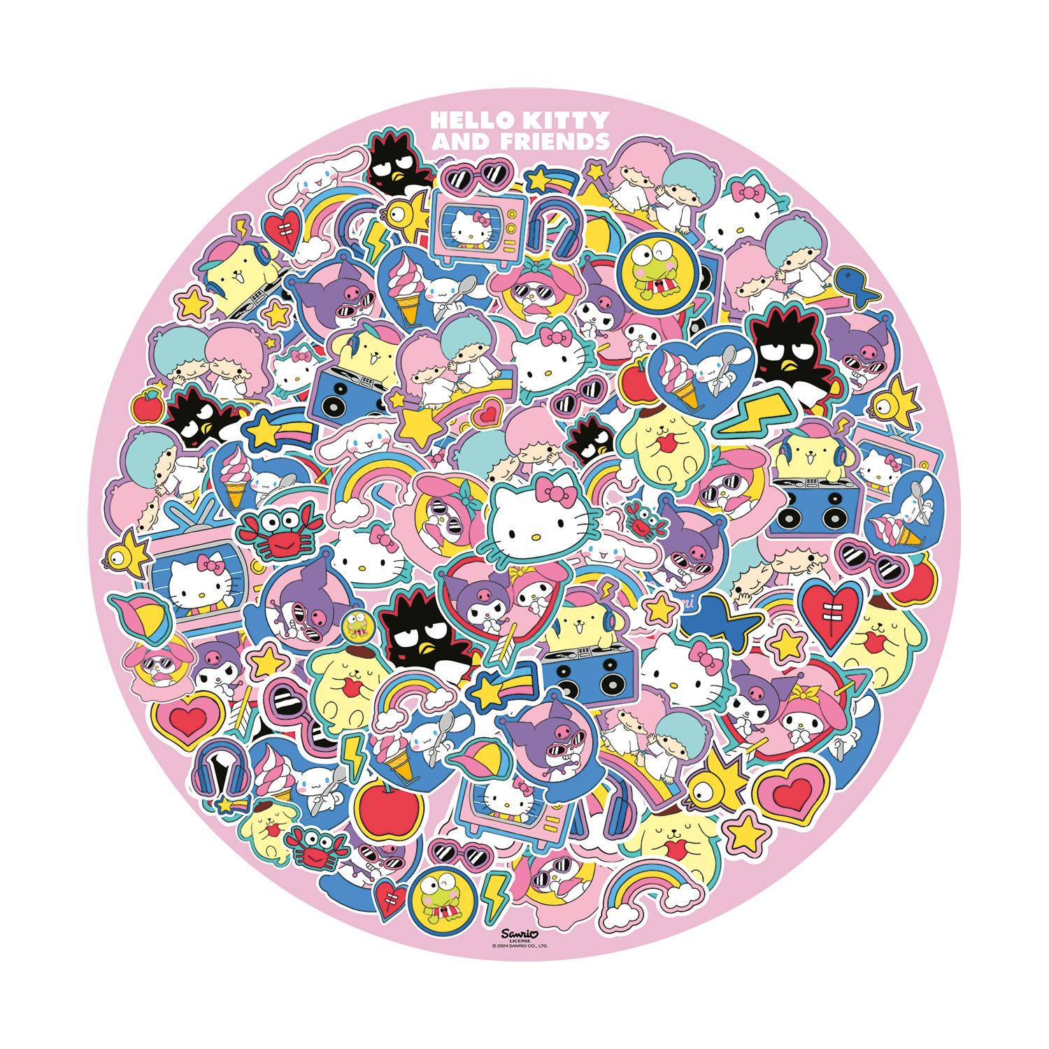 Puzzle: Hello Kitty - Hello Kitty and Friends (500 pcs)