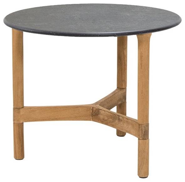 Twist Teak Fossil black, ceramic Litet