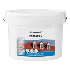Hagmans Protäck V, vit högtäck 4 L