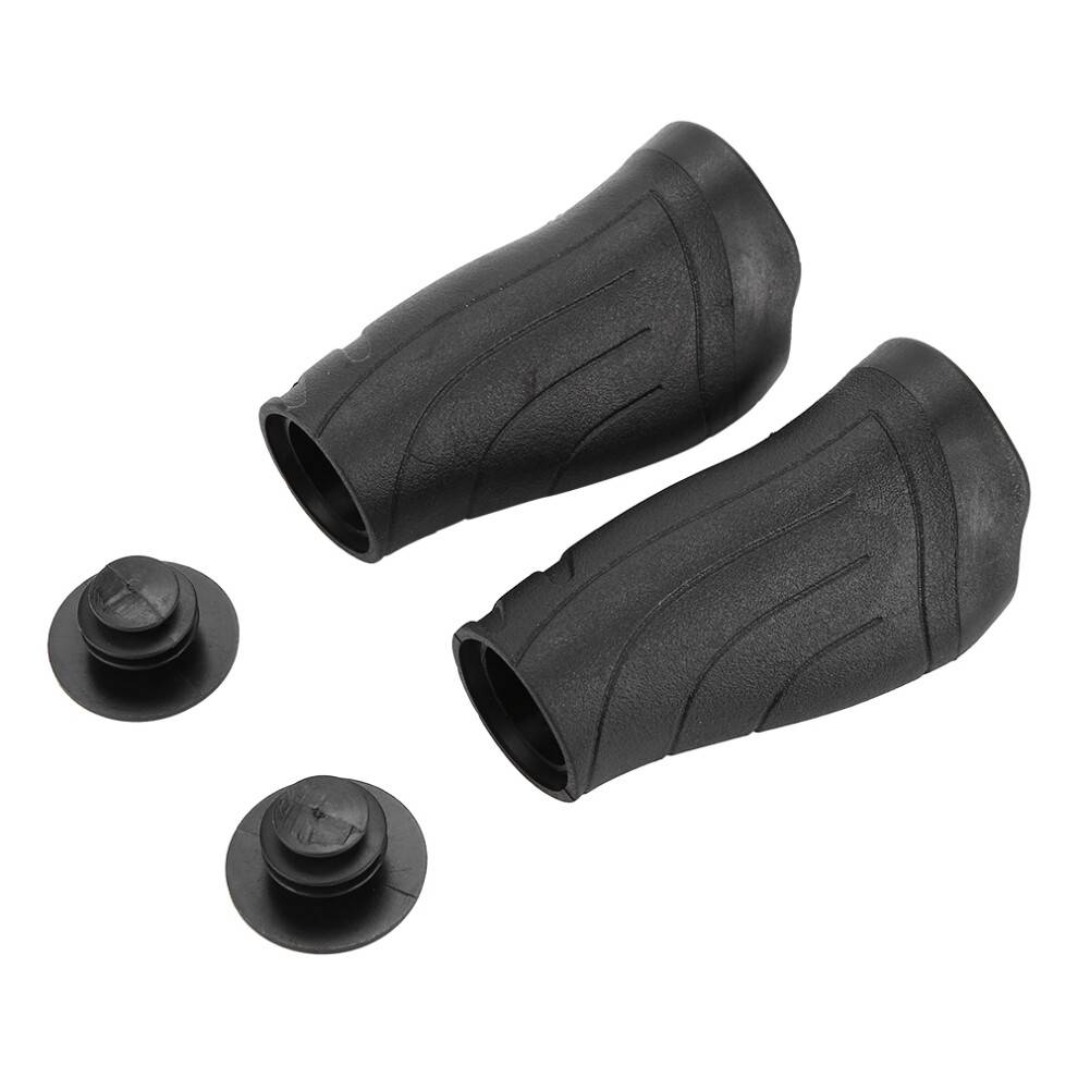 Holdbare cykelgreb Premium gummi Ergonomisk design Skridsikker overflade Stødabsorberende Universal Fit Cykelstyrgreb Aluminium Låsbar Design Til
