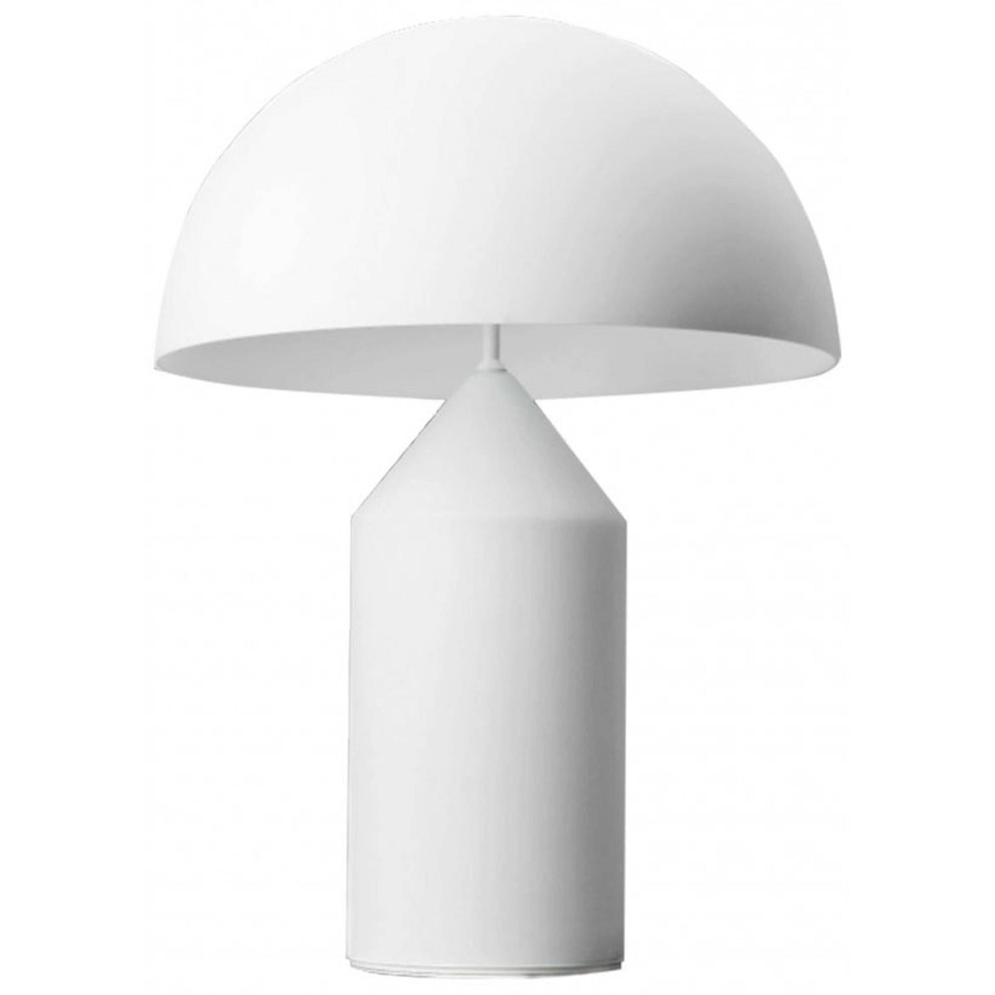 Oluce Atollo 233 Bordslampa 50 cm Vit