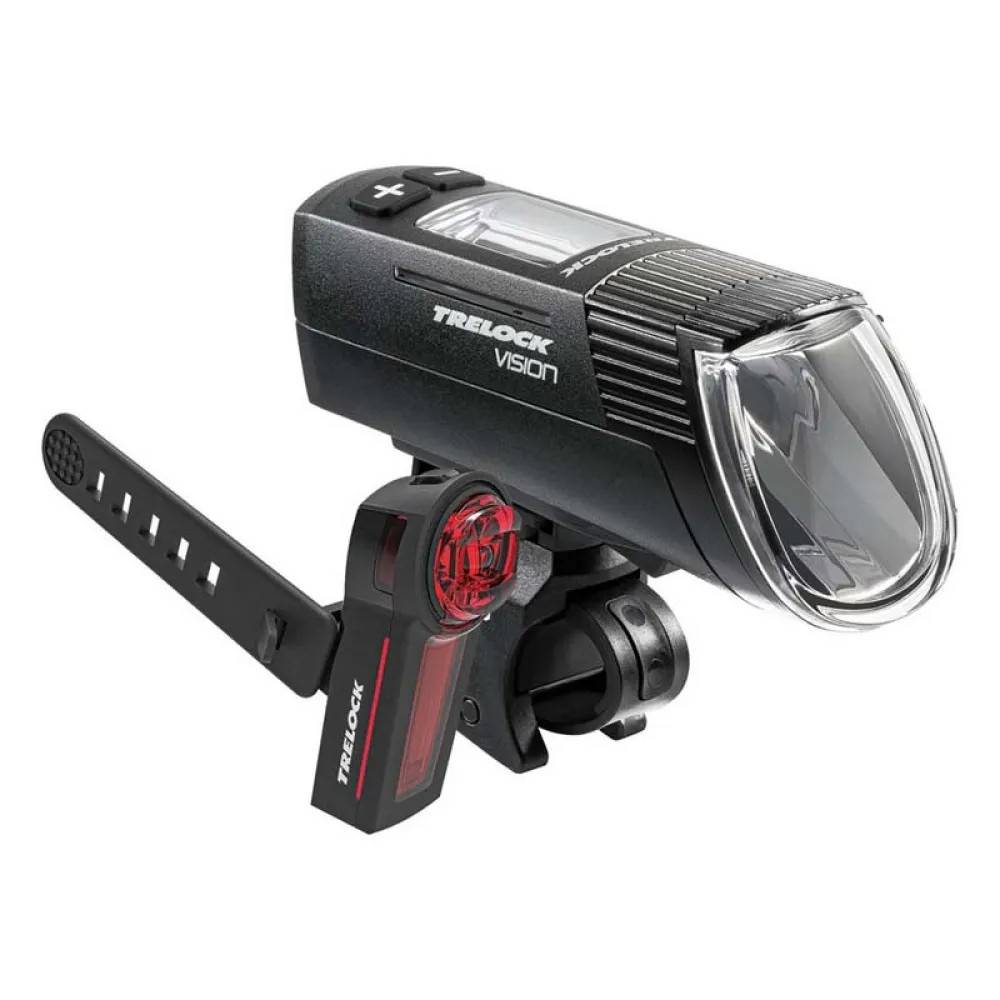 Trelock Ls 760 I-go Vision + Ls 740 Vector Cykellampesæt