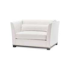 Madison loveseat off-white - Offwhite (A. 130 / B. 94 / C. 78 / D. 55 / E. 45 / F. 78 cm)