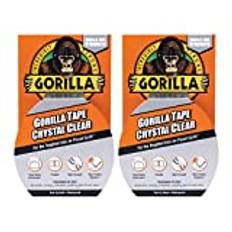Gorilla Tejp kristallklar 8,2 m (2-pack)