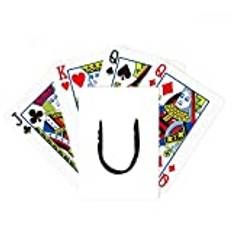 Grekiska alfabetet Upsilon svart silhuett poker spelar magiskt kort roligt brädspel