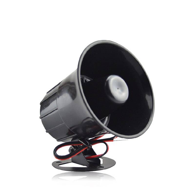 Säkerhet dc 12v utomhuslarm siren tråd högt larmhorn 115db yttre sirena alarma högtalare för larmsystem 15w