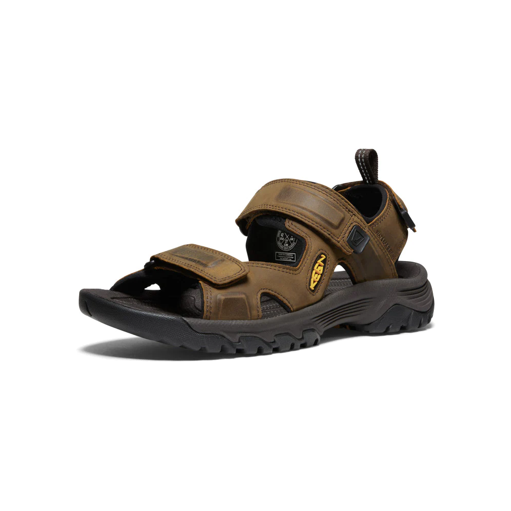 Keen Targhee III Open Toe Sandal - Bison/Mulch (Størrelse: 47).