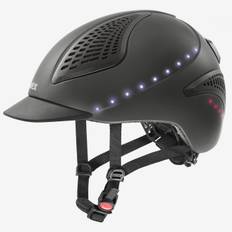 Uvex Exxential II LED ridehjelm - mat antracit - L-XL (59 - 61 cm.)