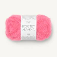 Børstet Alpakka bubblegum pink [4315]