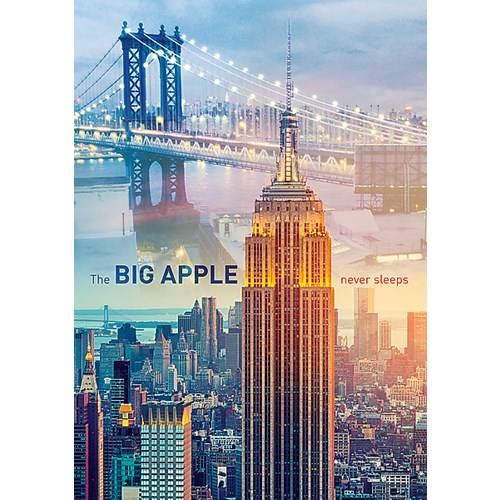 1000 bitar - New York at dawn