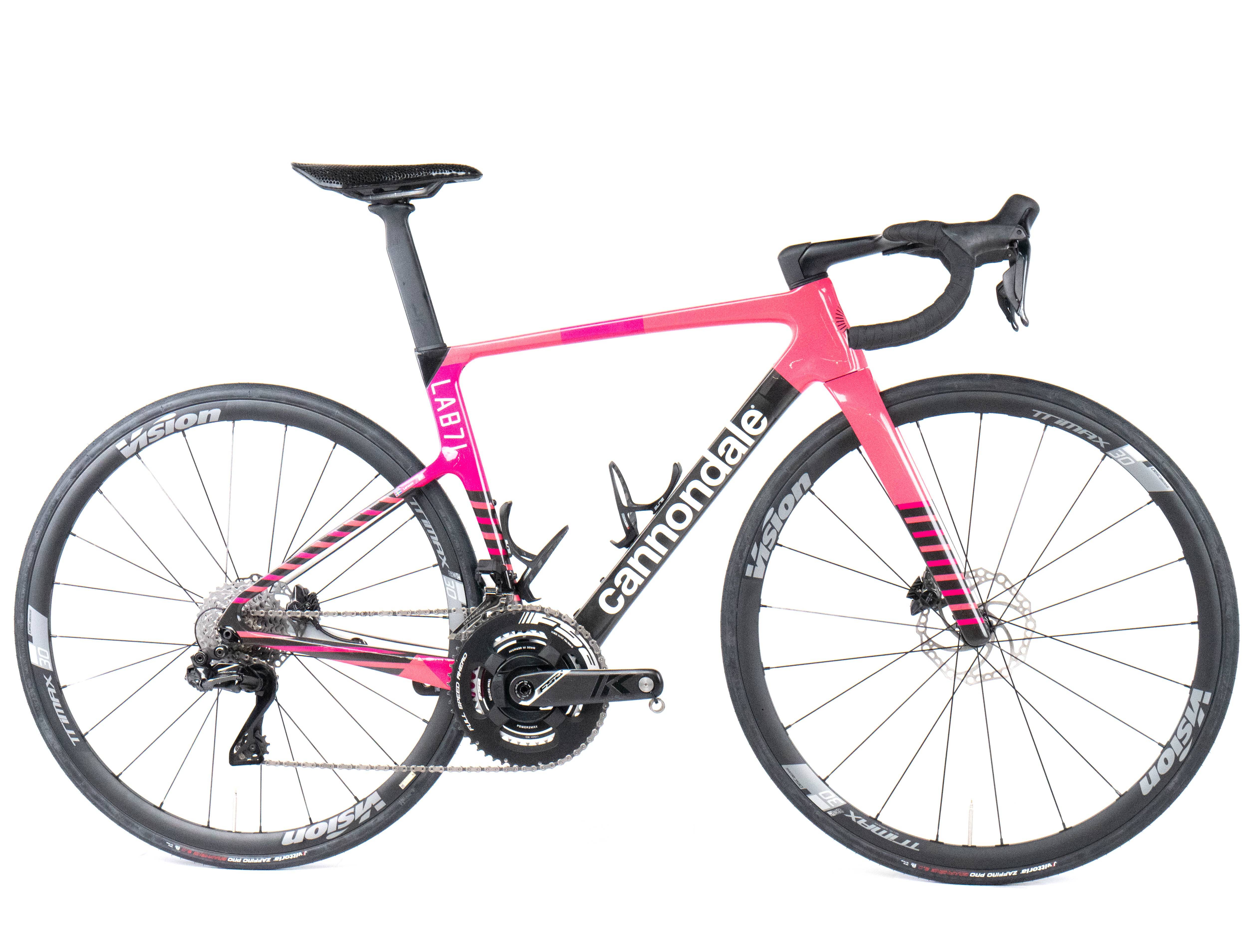 Cannondale Supersix Evo Hi-Mod Team EF 2025 Linus Larsson size 51 Team EF Education-EasyPost Shimano Dura-Ace Di2 2x12sp - Bikeroom / 51 / pink - custom paint lab-71