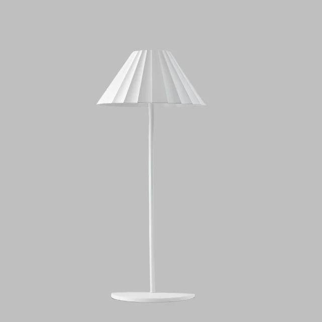 EleganceLight – Modern Bordslampa med Dimbar LED-belysning - Vit