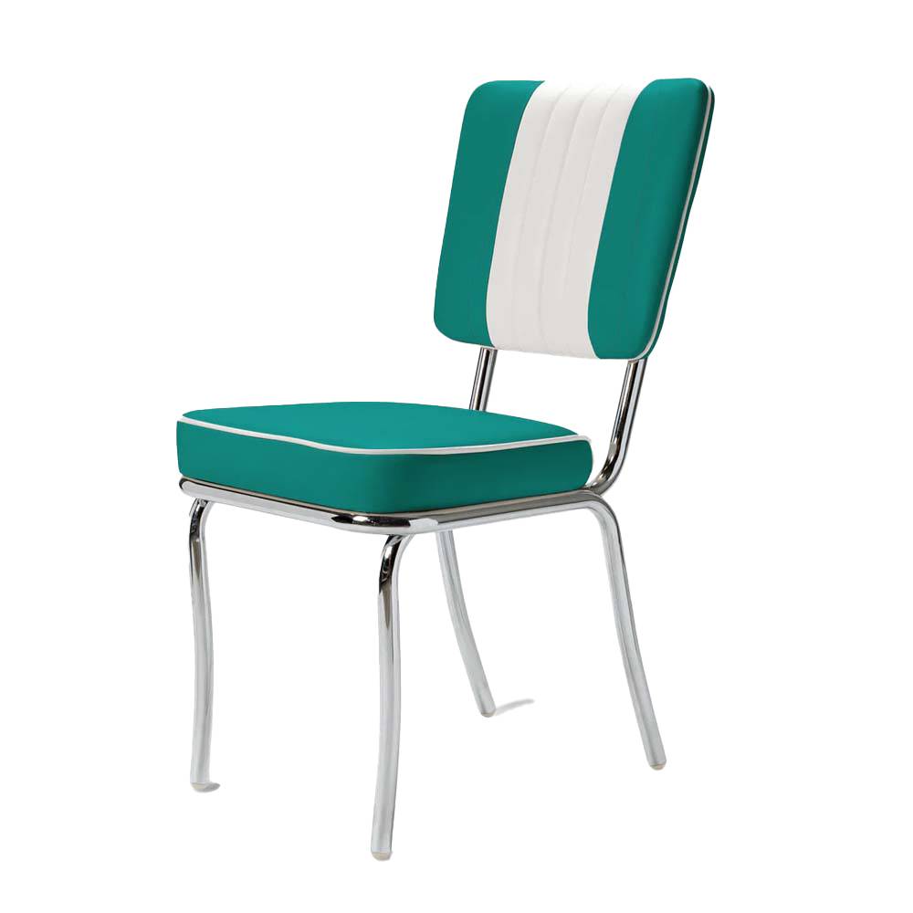 Diner stol tvåfärgad /st (Färg: ORANGE)
