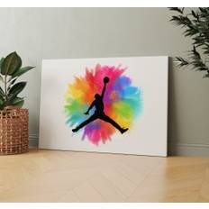 Michael jordan cool hemmabio basket canvas tavla