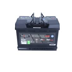 Batteri 12V 70AH/760A L - 278X175X190 AGM