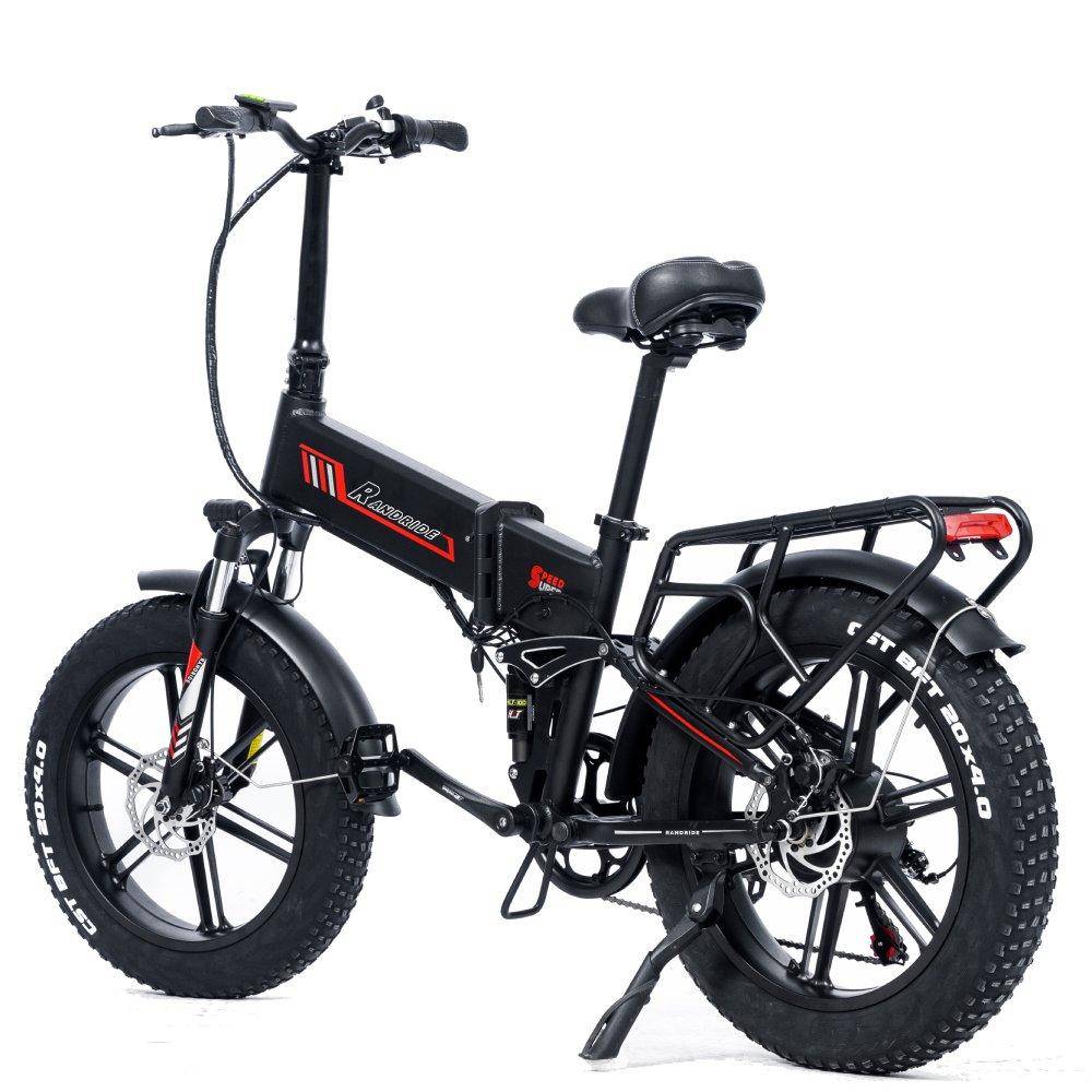Elcykel Vuxen RANDRIDE YX20M 1000W Motor 48V17Ah Batteri 20 Tum Hjul Hopfällbar Elcykel