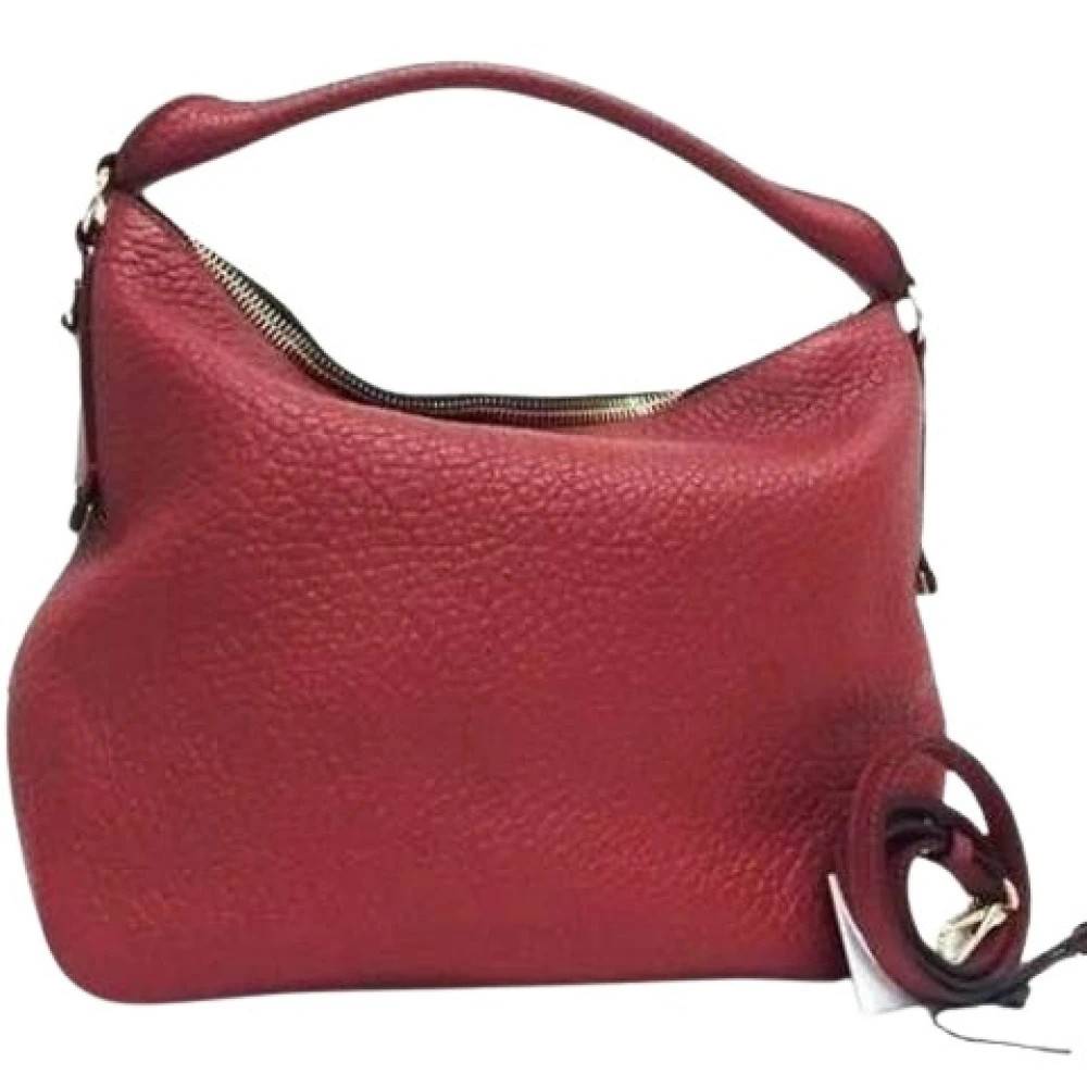 Burberry Vintage Pre-owned Vintage Skuldertaske - Vintage - Dame - Rød - ONE SIZE - Uld
