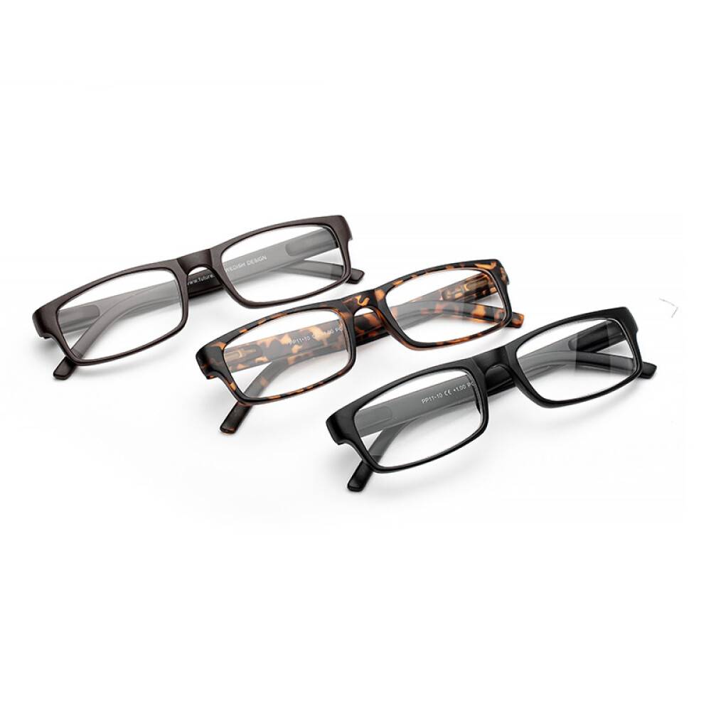 LÄSGLASÖGON PREZEYES +1,0 3-PACK