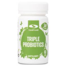 Healthwell Triple Probiotics, 60 kapsler