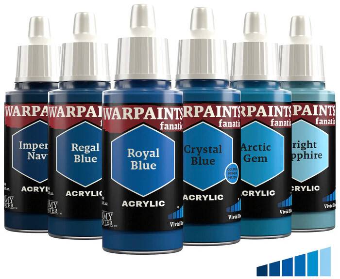 Flexible Triad Vivid Blues Army Painter Warpaints Fanatic