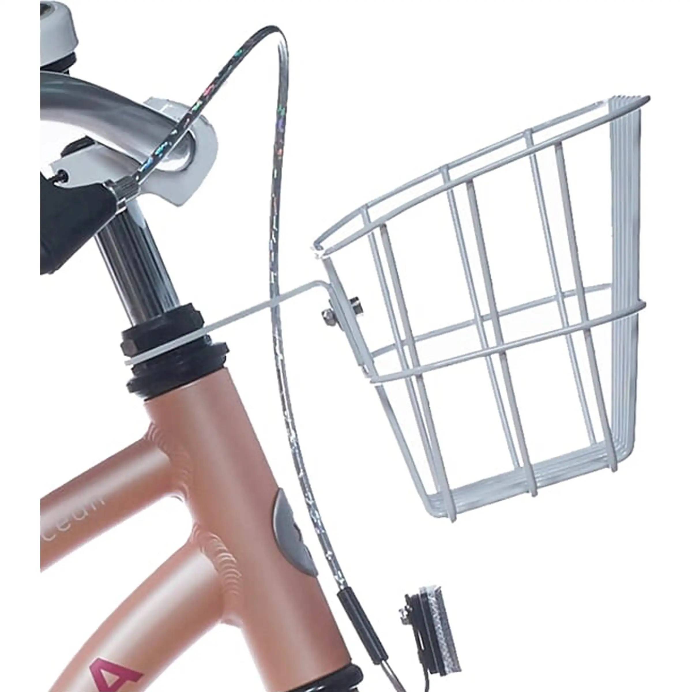 Alpina cykelkurv 20/22 Ocean hvid, inkl. beslag