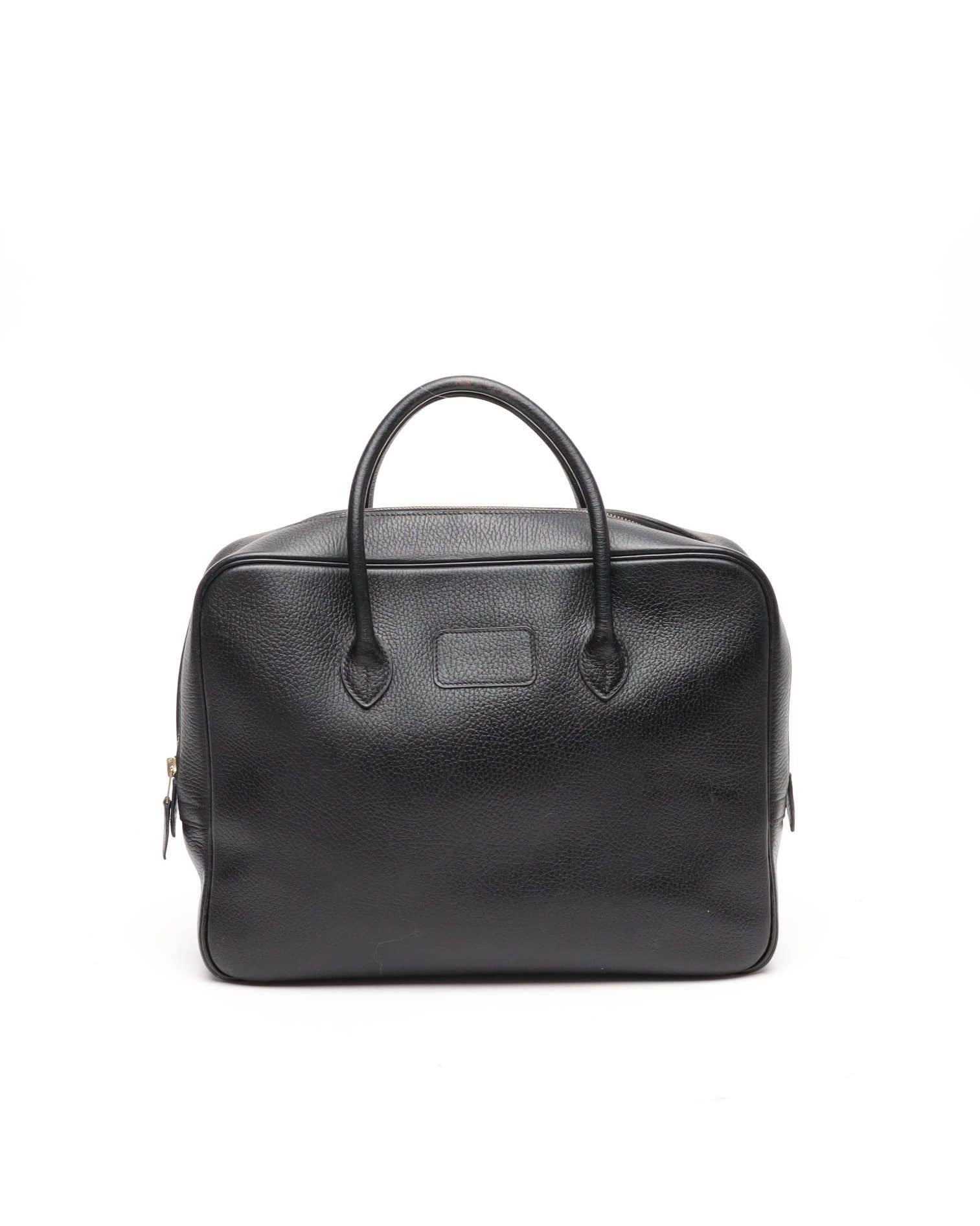 Hermès Togo Eiffel Business Bag - Black - One Size
