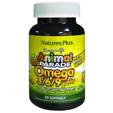 Nature's Plus Animal Parade Omega 3/6/9 Junior, 90 SoftGels