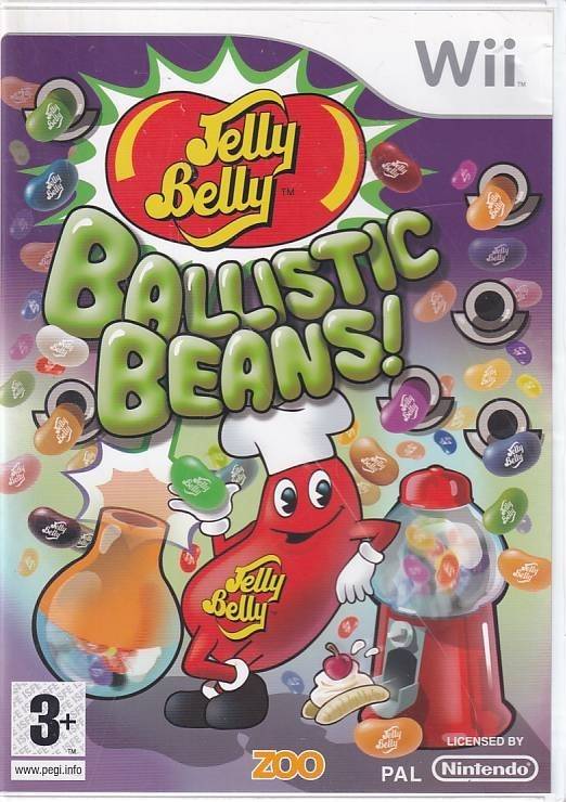Jelly Belly Ballistic Beans - Wii (B Grade) (Genbrug)